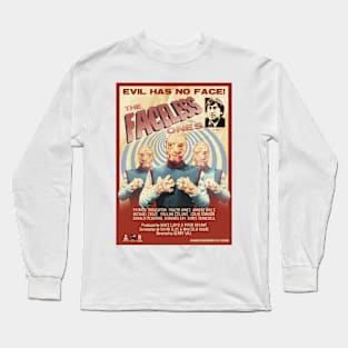 Faceless Cinema Poster Long Sleeve T-Shirt